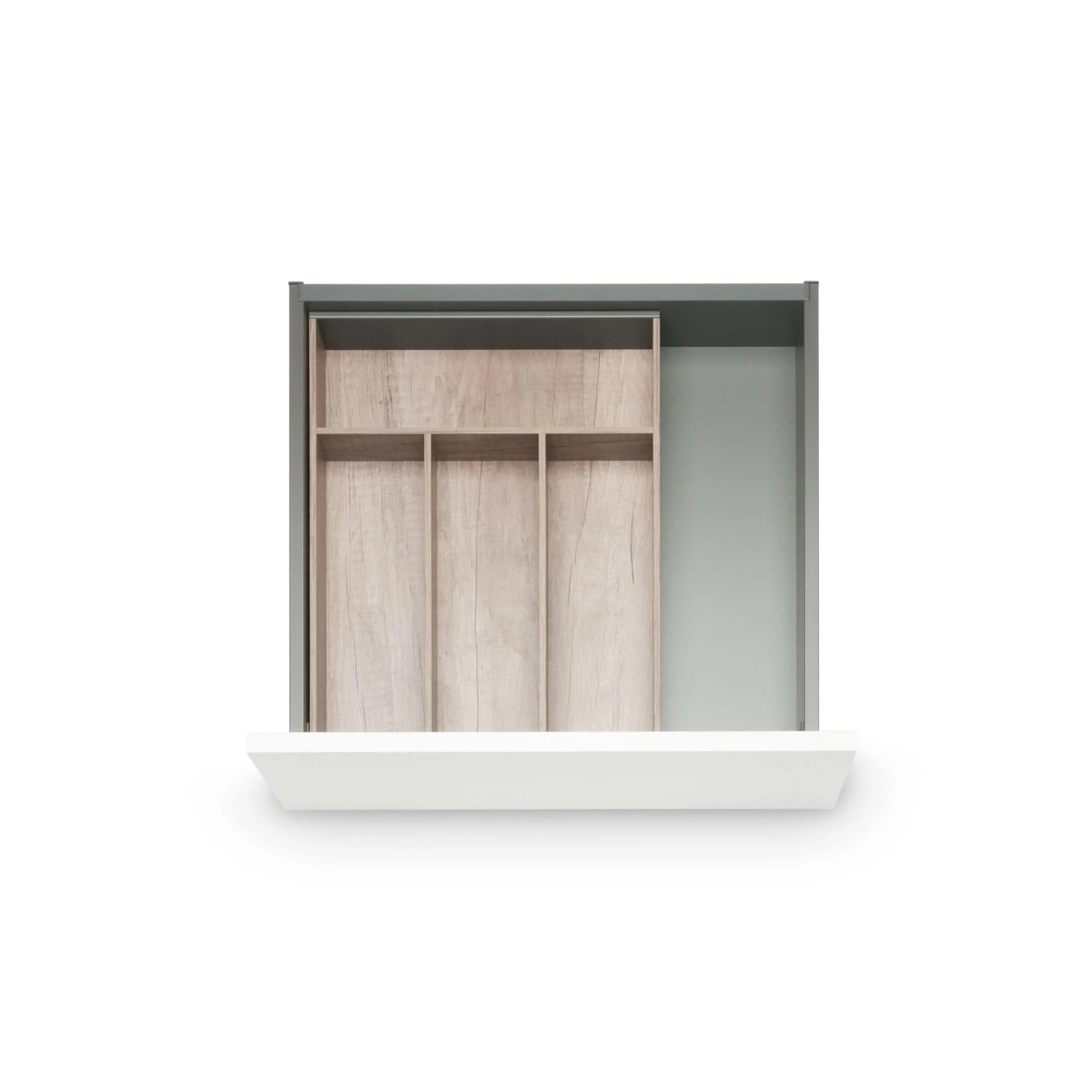 AMBIA-LINE Besteckkasten Holz (30 cm) Besteck Blum Nebraska Eiche 42.2