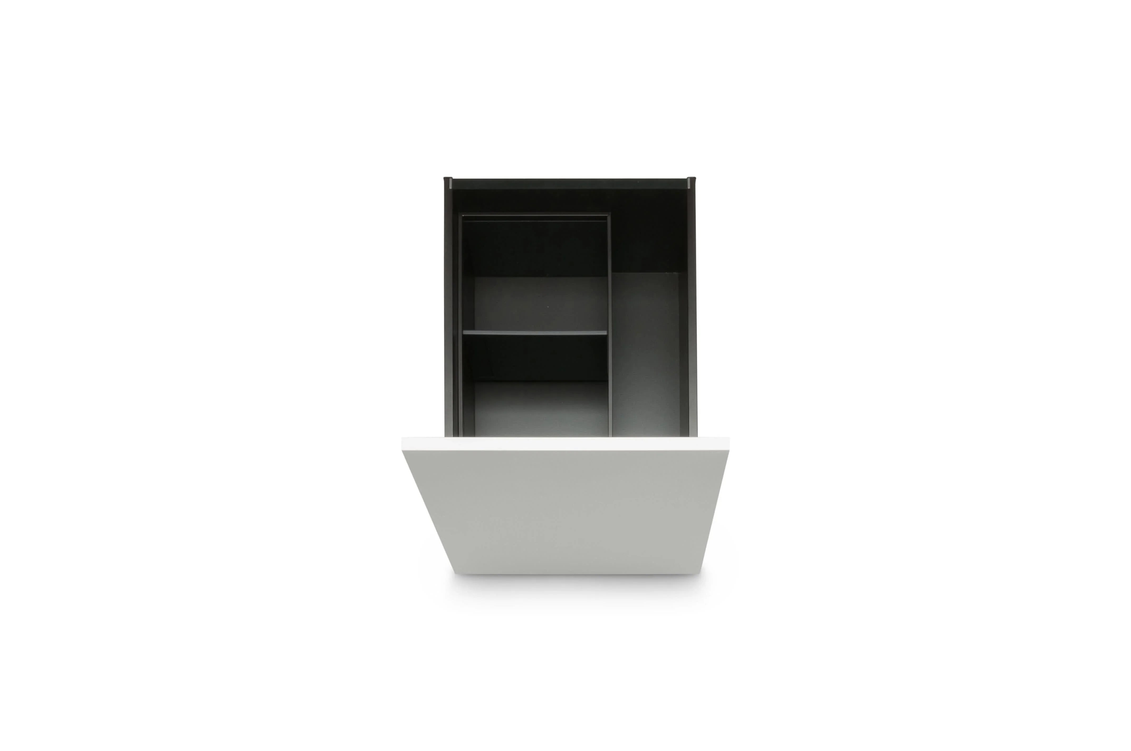 AMBIA-LINE Organiser Stahl (37,2 x 21,8 cm) Rahmen Blum Carbonschwarz 37.2 21.8